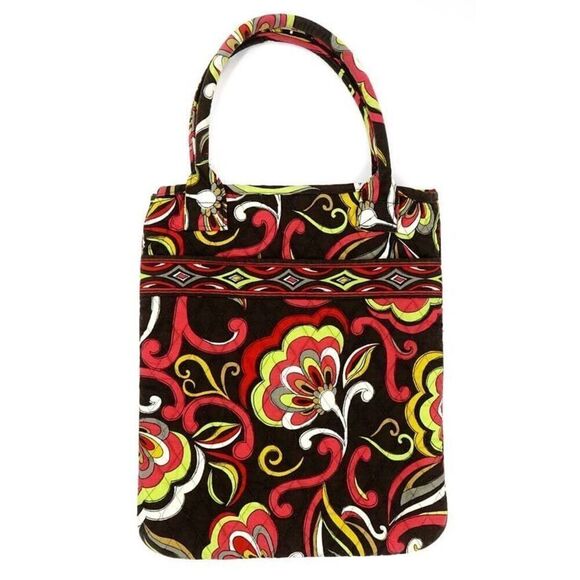Vera Bradley *retired* Puccini Slim Tote Quilted Purse - Picture 1 of 7